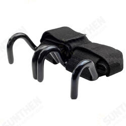 2Pcs Weight Lifting Support Strap Hook Gym Fitness Weightlifting Training Fitness Wrist Dumbbell