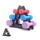 3-Tier Dumbbell Storage Rack Stand Multilevel Hand Weight Tower Stand For Gym Organization Body Building Storage Supplies