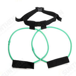 30 Pounds Elastic Rope Leg Training Exercise Belt Sports Bandage Yoga Agility Training Pull Rope