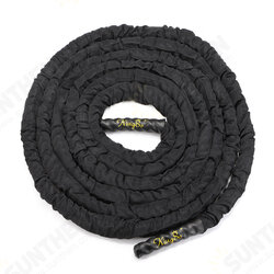 30ft 1.5in Battle Rope Workout Strength Training Undulation Rope Exercise Tools Home Gym Fitness Equipment 30ft 1.5in Battle Rope Workout Strength Training Undulation Rope Exercise Tools Home Gym Fitness Equipment