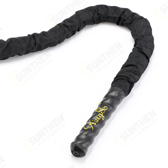 30ft 1.5in Battle Rope Workout Strength Training Undulation Rope Exercise Tools Home Gym Fitness Equipment 30ft 1.5in Battle Rope Workout Strength Training Undulation Rope Exercise Tools Home Gym Fitness Equipment