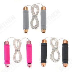 3M Adjustable Length Fitness Jump Rope Sponge Handle 350g Bearing Skipping Rope Sports Gym Exercises Boxing Training