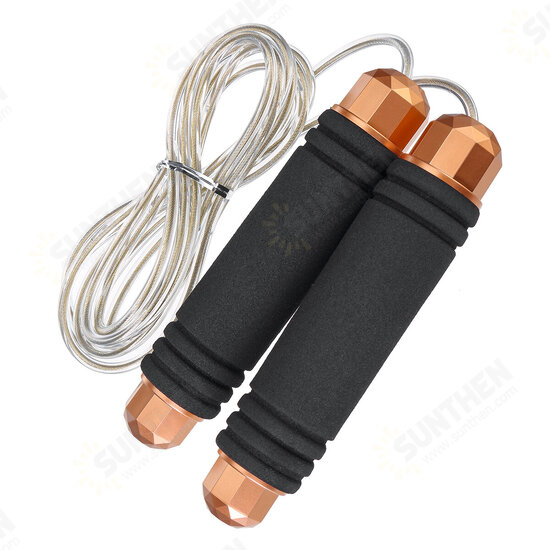 3M Adjustable Length Fitness Jump Rope Sponge Handle 350g Bearing Skipping Rope Sports Gym Exercises Boxing Training 3M Adjustable Length Fitness Jump Rope Sponge Handle 350g Bearing Skipping Rope Sports Gym Exercises Boxing Training