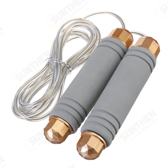 3M Adjustable Length Fitness Jump Rope Sponge Handle 350g Bearing Skipping Rope Sports Gym Exercises Boxing Training 3M Adjustable Length Fitness Jump Rope Sponge Handle 350g Bearing Skipping Rope Sports Gym Exercises Boxing Training