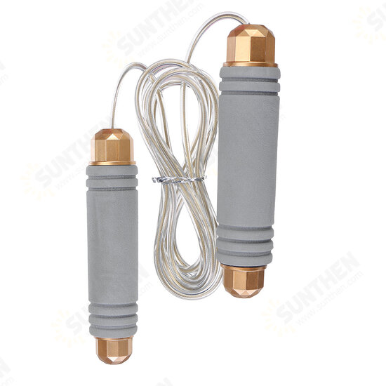 3M Adjustable Length Fitness Jump Rope Sponge Handle 350g Bearing Skipping Rope Sports Gym Exercises Boxing Training 3M Adjustable Length Fitness Jump Rope Sponge Handle 350g Bearing Skipping Rope Sports Gym Exercises Boxing Training