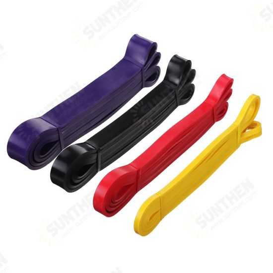 4pcs 8-85lb 2080x4.5mm Resistance Bands Set Heavy Duty Exercise Elastic Band Workout Ruber Loop Power Pilates Gym Fitness Equipment Training Expander 4pcs 8-85lb 2080x4.5mm Resistance Bands Set Heavy Duty Exercise Elastic Band Workout Ruber Loop Power Pilates Gym Fitness Equipment Training Expander