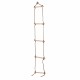 5 Rungs Wooden Climbing Rope Ladder Swing for Kids