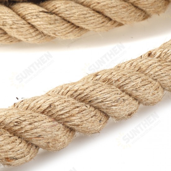 50/40/30ft 38mm Heavy Battle Rope Climbing Strength Training Undulation Exercise Tools