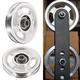 73/95/110/114mm Aluminum Alloy Bearing Pulley Wheels Gym Fitness Equipment Parts Accessories