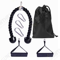 7PCS/SET Tricep Bicep Pull Rope Cable Muscle Strength Training Attachment Home Gym Exercise 7PCS/SET Tricep Bicep Pull Rope Cable Muscle Strength Training Attachment Home Gym Exercise