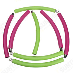 8 Knots Fitness Hoop Removable PE Yoga Waist Exercise Slimming Hoop Fitness Circle Indoor Gym with Tape Measure Jump Rope 8 Knots Fitness Hoop Removable PE Yoga Waist Exercise Slimming Hoop Fitness Circle Indoor Gym with Tape Measure Jump Rope