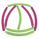 8 Knots Fitness Hoop Removable PE Yoga Waist Exercise Slimming Hoop Fitness Circle Indoor Gym with Tape Measure Jump Rope 8 Knots Fitness Hoop Removable PE Yoga Waist Exercise Slimming Hoop Fitness Circle Indoor Gym with Tape Measure Jump Rope