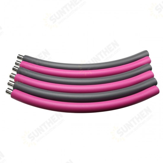 8 Knots Fitness Hoop Removable PE Yoga Waist Exercise Slimming Hoop Fitness Circle Indoor Gym with Tape Measure Jump Rope 8 Knots Fitness Hoop Removable PE Yoga Waist Exercise Slimming Hoop Fitness Circle Indoor Gym with Tape Measure Jump Rope