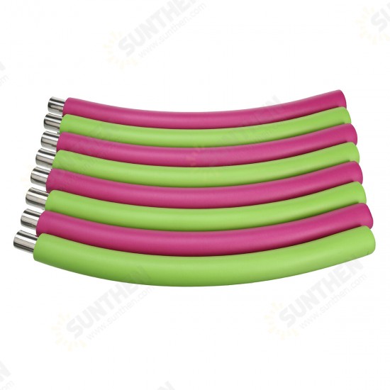 8 Knots Fitness Hoop Removable PE Yoga Waist Exercise Slimming Hoop Fitness Circle Indoor Gym with Tape Measure Jump Rope 8 Knots Fitness Hoop Removable PE Yoga Waist Exercise Slimming Hoop Fitness Circle Indoor Gym with Tape Measure Jump Rope