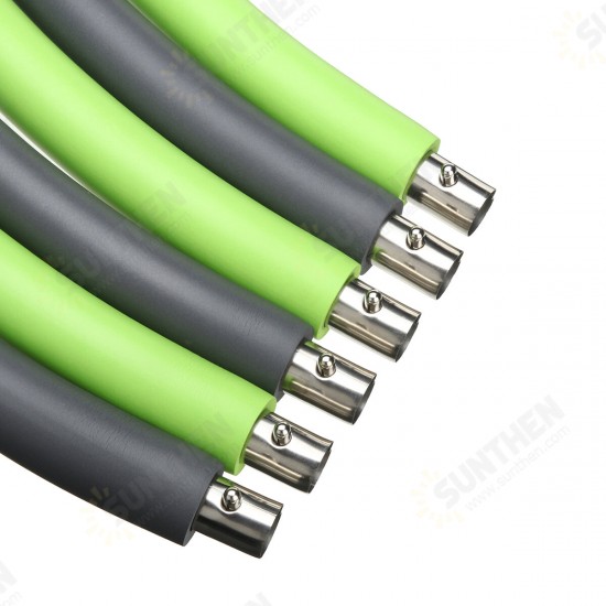 8 Knots Fitness Hoop Removable PE Yoga Waist Exercise Slimming Hoop Fitness Circle Indoor Gym with Tape Measure Jump Rope 8 Knots Fitness Hoop Removable PE Yoga Waist Exercise Slimming Hoop Fitness Circle Indoor Gym with Tape Measure Jump Rope