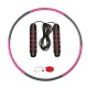 8 Knots Fitness Hoop Removable PE Yoga Waist Exercise Slimming Hoop Fitness Circle Indoor Gym with Tape Measure Jump Rope 8 Knots Fitness Hoop Removable PE Yoga Waist Exercise Slimming Hoop Fitness Circle Indoor Gym with Tape Measure Jump Rope