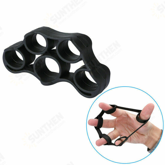 9 Pcs Hand Grip Strengthener Adjustable Hand Gripper Finger Stretcher Resistance Stress Relief Ball Fitness Exercise Tools