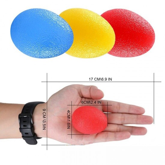 9 Pcs Hand Grip Strengthener Adjustable Hand Gripper Finger Stretcher Resistance Stress Relief Ball Fitness Exercise Tools