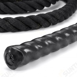 9/12/15m Battle Rope Strength Training Undulation Rope Exercise Tools Home Gym Fitness Equipment 9/12/15m Battle Rope Strength Training Undulation Rope Exercise Tools Home Gym Fitness Equipment