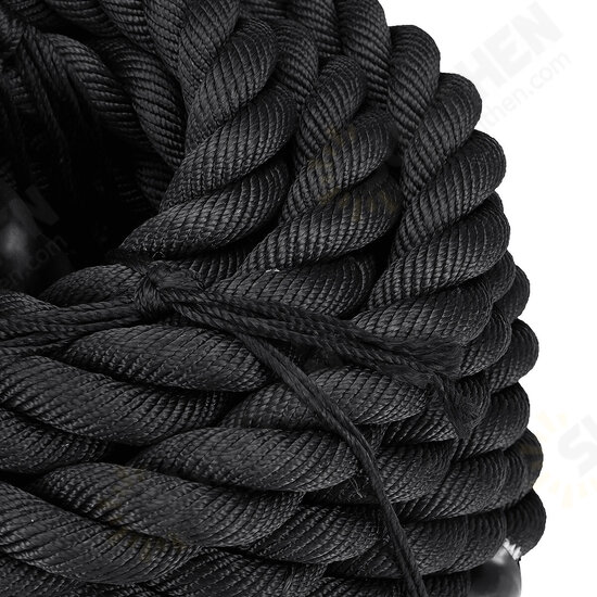 9/12/15m Battle Rope Strength Training Undulation Rope Exercise Tools Home Gym Fitness Equipment