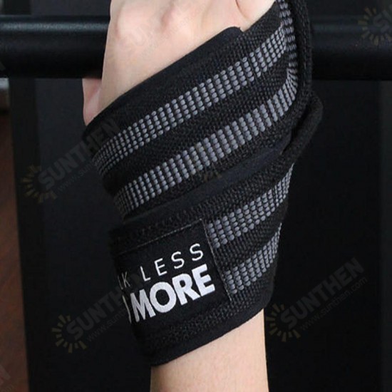 1 Pair Sports Wristbands Nylon Elastic Bracers Outdoor Sports Wrist Support