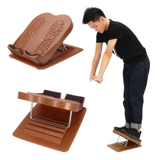 Adjustable Inclined Board Standing Lacing Pedals Home Yoga Exercise Tools Stretch Board