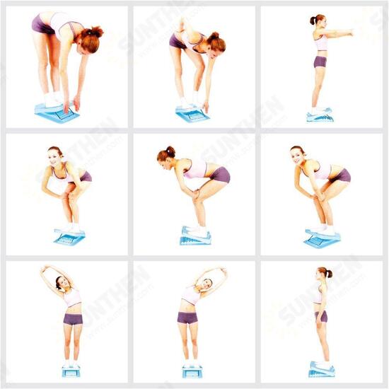 Adjustable Inclined Board Standing Lacing Pedals Home Yoga Exercise Tools Stretch Board Adjustable Inclined Board Standing Lacing Pedals Home Yoga Exercise Tools Stretch Board