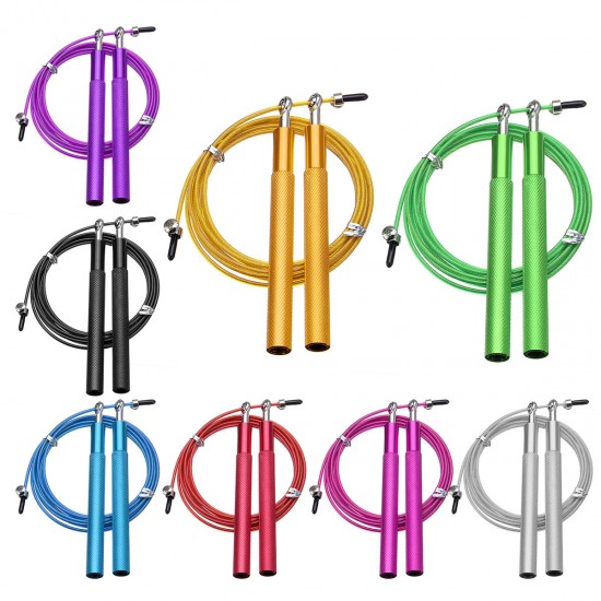 Aluminum Speed Rope Jumping Sports Fitness Exercise Skipping Rope Cardio Cable
