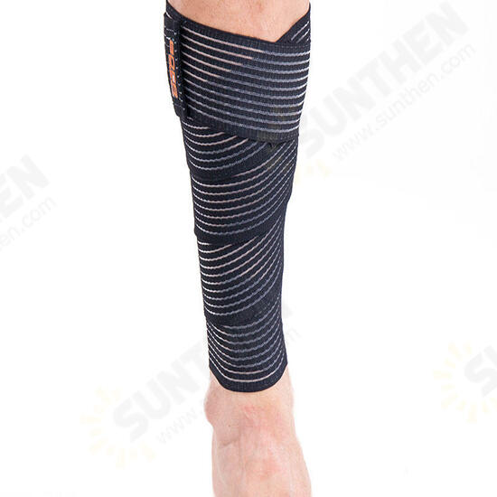 1PC Sports Leg Support Adjustable Breathable Prevent Sprains Leg Guard Outdoor Leg Bandage Fitness Protective Gear