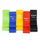 5PCS/Set Elastic Resistance Band Rubber Loop for Yoga Pilates Stretching Home Fitness Training Equipment