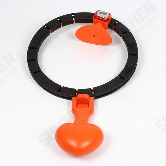 Detachable 360° Auto Rotation Portable Smart Fitness Ring w/Counter Home Fitness Body Shaping Slimming Yoga Ring Exercise Tool Detachable 360° Auto Rotation Portable Smart Fitness Ring w/Counter Home Fitness Body Shaping Slimming Yoga Ring Exercise Tool