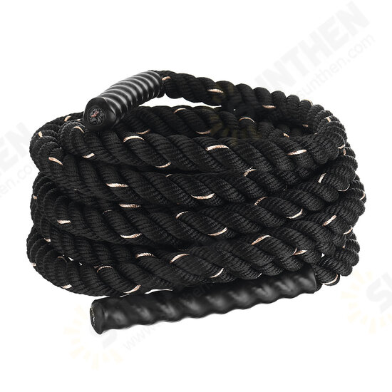 Dia.38mm 9M/12M Battle Rope Gym Workout Muscle Training Fitness Undulation Rope Rope Exercise Tools Dia.38mm 9M/12M Battle Rope Gym Workout Muscle Training Fitness Undulation Rope Rope Exercise Tools