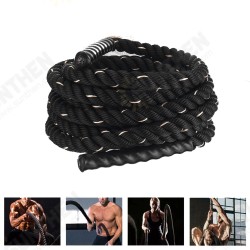 Dia.38mm 9M/12M Battle Rope Gym Workout Muscle Training Fitness Undulation Rope Rope Exercise Tools Dia.38mm 9M/12M Battle Rope Gym Workout Muscle Training Fitness Undulation Rope Rope Exercise Tools