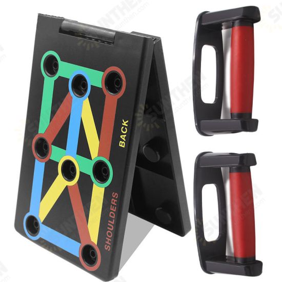 Folding Push Up Rack Board Muscle Training Push-Ups Stand Men Body Building Fitness Exercise Tool Folding Push Up Rack Board Muscle Training Push-Ups Stand Men Body Building Fitness Exercise Tool