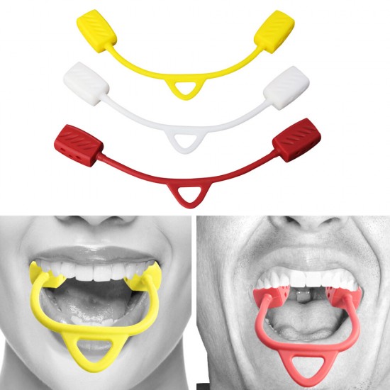 Unisex Facial Masseter Safety Silicone Chew Bite Breaker Jaw Muscle Trainer Facial Part Training
