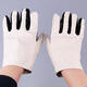 1 Pair Double Layer Thicken Canvas Work Welding Gloves Wearproof Non-slip Security Labor Protection Gloves