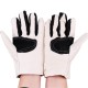 1 Pair Double Layer Thicken Canvas Work Welding Gloves Wearproof Non-slip Security Labor Protection Gloves