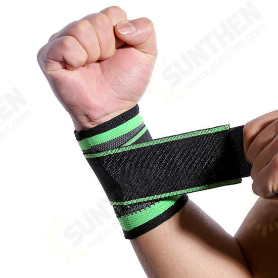 1PC Adults Wrist Support Outdoor Sports Bracers Bandage Wrap Fitness Protective Gear