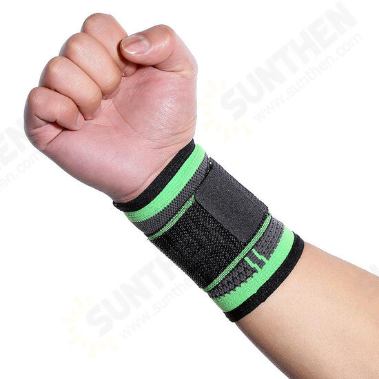 1PC Adults Wrist Support Outdoor Sports Bracers Bandage Wrap Fitness Protective Gear