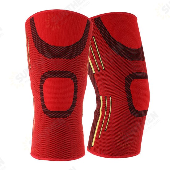 1PC Knee Support Fitness Exercise Running Cycling Elastic Knee Pad Sport Knee Protective Gear