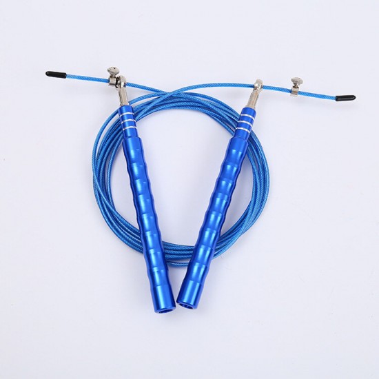2.8m Skipping Ropes Adjustable Single Skip Rope Fitnesss Sport Speed Rope Jumping Exercise