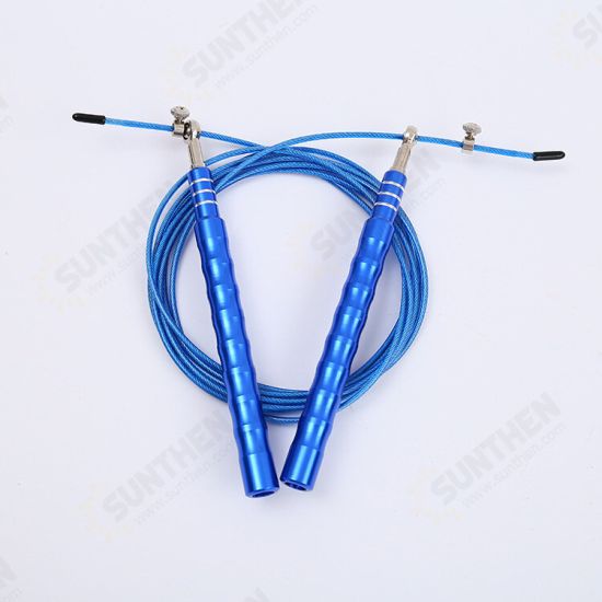 2.8m Skipping Ropes Adjustable Single Skip Rope Fitnesss Sport Speed Rope Jumping Exercise