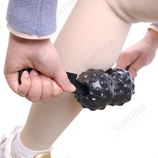 ABS+EVA Peanut Massage Ball Spiky Trigger Point Muscle Relief Yoga Ball Fitness Exercise Ball