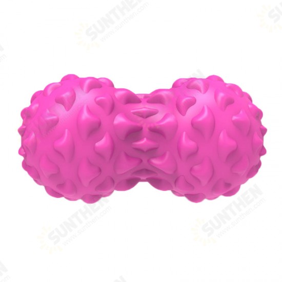 ABS+EVA Peanut Massage Ball Spiky Trigger Point Muscle Relief Yoga Ball Fitness Exercise Ball ABS+EVA Peanut Massage Ball Spiky Trigger Point Muscle Relief Yoga Ball Fitness Exercise Ball