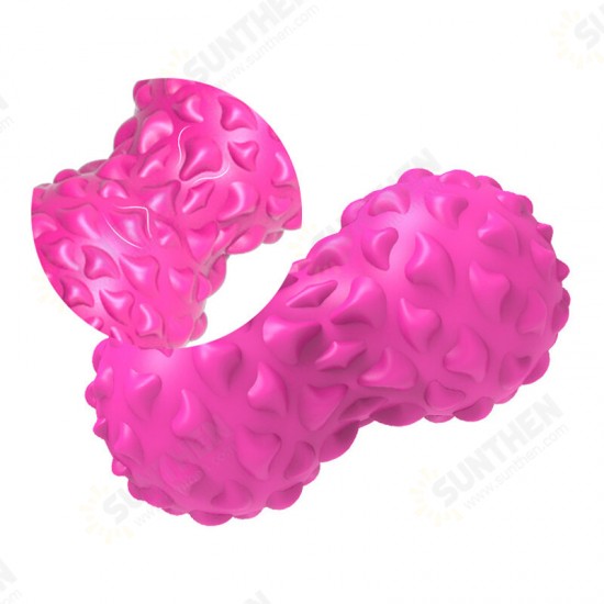 ABS+EVA Peanut Massage Ball Spiky Trigger Point Muscle Relief Yoga Ball Fitness Exercise Ball ABS+EVA Peanut Massage Ball Spiky Trigger Point Muscle Relief Yoga Ball Fitness Exercise Ball