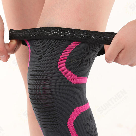 Knee Pad Fitness Running Cycling Nylon Elastic Knee Support Non-slip Warm Protector Knee Pad Fitness Running Cycling Nylon Elastic Knee Support Non-slip Warm Protector