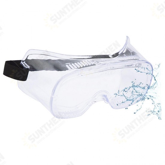 PC Glass Transparent Protective Goggles Labour Eyewear Windproof Dustproof Chemical Eye Guard