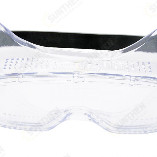 PC Glass Transparent Protective Goggles Labour Eyewear Windproof Dustproof Chemical Eye Guard