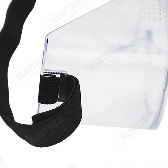 PC Glass Transparent Protective Goggles Labour Eyewear Windproof Dustproof Chemical Eye Guard