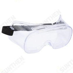PC Glass Transparent Protective Goggles Labour Eyewear Windproof Dustproof Chemical Eye Guard